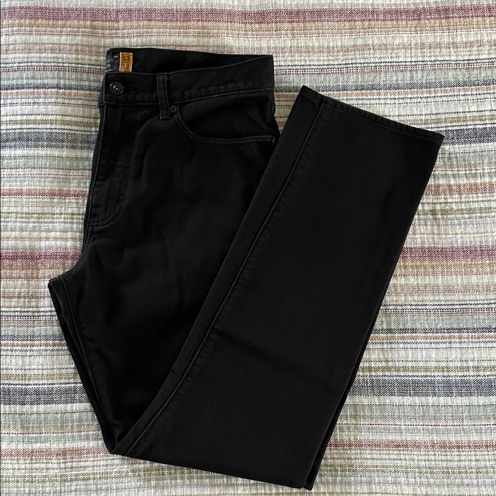 J. Crew men’s black jeans